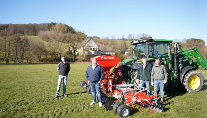 vlnr.: Matthias Sumpmann, Sebastian Weitzmann, Martin und Tobias Wiese-Wagner